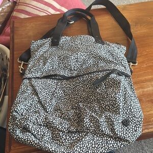lululemon athletica Black and White Women's Bag